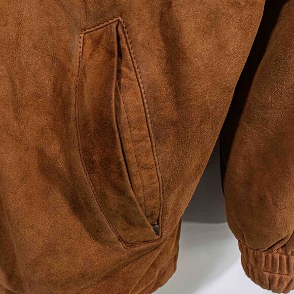 Loro Piana Deerskin Suede Leather Jacket Coat Made in Italy - Picture 7 of 16